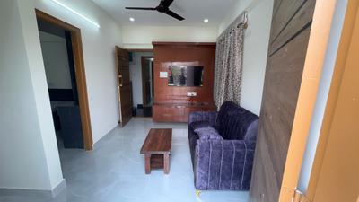 Living Room Image of 600 Sq.ft 1 BHK Apartment / Flat for rent in Bommanahalli Bengaluru for Rs. 26999