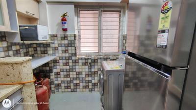 Kitchen Image of 1200 Sq.ft 2 BHK Apartment / Flat for rent in Estella Maple Square, Choodasandra Bengaluru for Rs. 45000