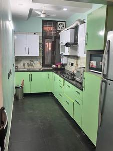 Kitchen Image of 1440 Sq.ft 3 BHK Builder Floor for rent in East Of Kailash New Delhi for Rs. 75000