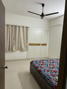 Bedroom Image of 1350 Sq.ft 2 BHK Apartment / Flat for rent in Adani Elysium, Shantigram Ahmedabad for Rs. 35000