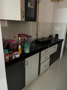 Kitchen Image of 1100 Sq.ft 2 BHK Apartment / Flat for rent in Adani Elysium, Shantigram Ahmedabad for Rs. 25000