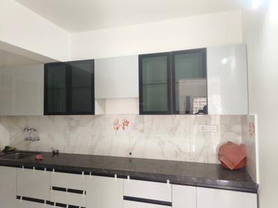 Kitchen Image of 1000 Sq.ft 2 BHK Apartment / Flat for rent in Gulmohar Sky Park, Dhanori Pune for Rs. 22999