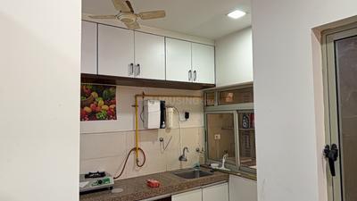Kitchen Image of 1080 Sq.ft 2 BHK Apartment / Flat for rent in Adani The Meadows, Shantigram Ahmedabad for Rs. 34999
