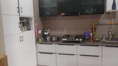 Kitchen Image of 1500 Sq.ft 3 BHK Apartment / Flat for sale in Dev Parijat, Vaishno Devi Circle Ahmedabad for Rs. 9100000