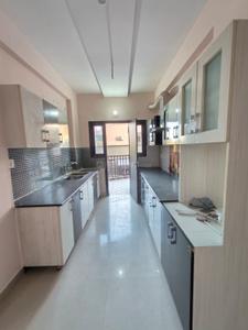 Kitchen Image of 1800 Sq.ft 3 BHK Apartment / Flat for rent in Fortune Victoria Heights, Dhakoli Zirakpur for Rs. 25000