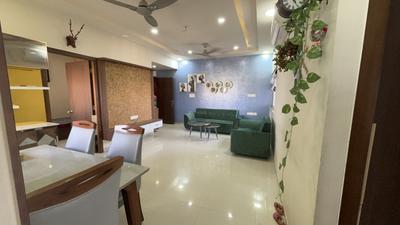 Living Room Image of 1427 Sq.ft 2.5 BHK Apartment / Flat for rent in Adani Elysium, Shantigram Ahmedabad for Rs. 34000