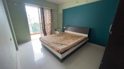 Bedroom Image of 1200 Sq.ft 2 BHK Apartment / Flat for rent in Pristine Prolife, Wakad Pune for Rs. 40000