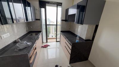Kitchen Image of 958 Sq.ft 2 BHK Apartment / Flat for rent in DSS Mahavir Spring Tulip Phase 1, Thane West Thane for Rs. 47500