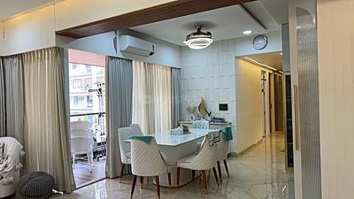 Living Room Image of 1100 Sq.ft 3 BHK Apartment / Flat for sale in Radhe Infinity, Kudasan Gandhinagar for Rs. 16300000
