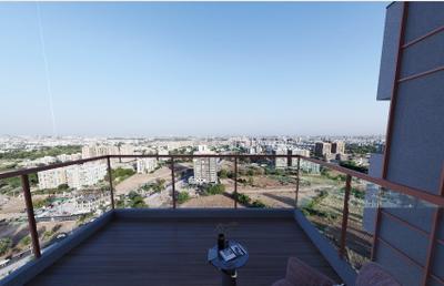 Balcony Image of 2565 Sq.ft 3 BHK Apartment / Flat for sale in Jagatpur Ahmedabad for Rs. 12825000