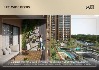 Hall Image of 2200 Sq.ft 3 BHK Apartment / Flat for sale in Aurum Alumni Bliss, Yeida Greater Noida for Rs. 24000000