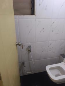 Bathroom Image of 700 Sq.ft 1 BHK Apartment / Flat for rent in Swaraj Kingston, Ulwe Navi Mumbai for Rs. 25000
