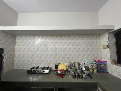 Kitchen Image of Divyesh PG in Nizampura, Vadodara