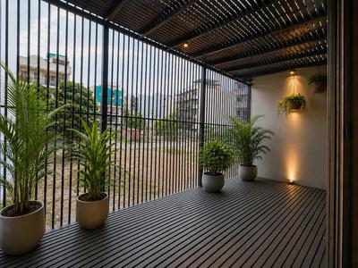 Balcony Image of 710 Sq.ft 1 BHK Studio for rent in Aez Aloha, Sector 57 Gurgaon for Rs. 45000