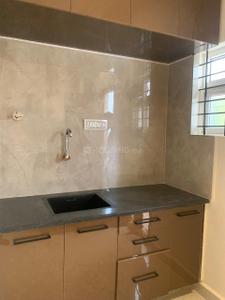 Kitchen Image of 300 Sq.ft 1 RK Apartment / Flat for rent in Kalyan Nagar Bengaluru for Rs. 16000