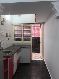 Kitchen Image of 900 Sq.ft 1 BHK Builder Floor for rent in Panduranga Nagar Bengaluru for Rs. 17800
