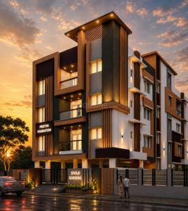 Image of 1512 Sq.ft 3 BHK Apartment / Flat for sale in Preetha Sivaji Gardens, Medavakkam, Chennai for Rs. 13000000