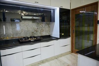 Kitchen Image of 3250 Sq.ft 4 BHK Apartment / Flat for rent in Swagat Agacia, Sargasan Gandhinagar for Rs. 65000