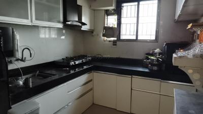 Kitchen Image of 600 Sq.ft 1 BHK Apartment / Flat for sale in Magarpatta Heliconia, Hadapsar Pune for Rs. 8300000