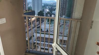 Balcony Image of 1100 Sq.ft 3 BHK Apartment / Flat for rent in Godrej Green Cove, Mahalunge Pune for Rs. 32000