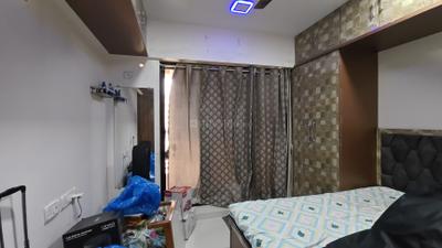 Bedroom Image of 800 Sq.ft 1 BHK Apartment / Flat for rent in Raunak City, Kalyan West Kalyan for Rs. 16000