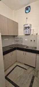 Kitchen Image of 600 Sq.ft 1 BHK Builder Floor for rent in Sector 55 Gurgaon for Rs. 27000