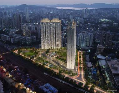 Image of 853 Sq.ft 2 BHK Apartment / Flat for sale in Godrej Vistas, Vikhroli East, Mumbai for Rs. 32500000