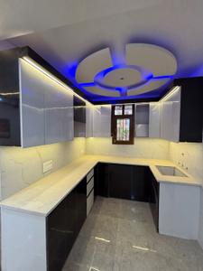 Kitchen Image of 810 Sq.ft 3 BHK Apartment / Flat for sale in Dwarka Mor New Delhi for Rs. 6500000