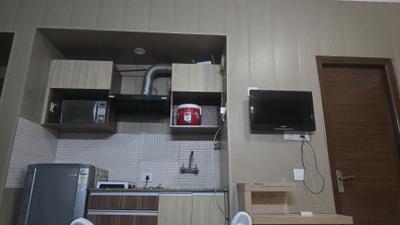 Kitchen Image of 454 Sq.ft 1 BHK Apartment / Flat for rent in Supertech Eco Suites, Sector 137 Noida for Rs. 20000