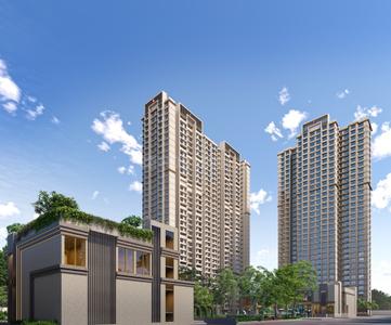 Floor Plan Image of 950 Sq.ft 2 BHK Apartment / Flat for sale in Kanakia Valley, Panvel Navi Mumbai for Rs. 7999000