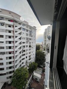 Balcony Image of 560 Sq.ft 1 BHK Apartment / Flat for rent in Jewellers Apartment, Cumballa Hill Mumbai for Rs. 95000