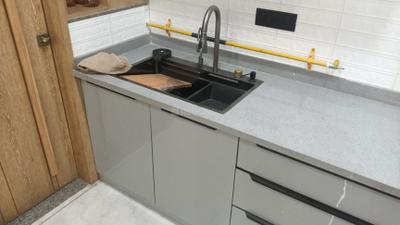 Kitchen Image of 2304 Sq.ft 3 BHK Apartment / Flat for sale in Swarnim Heights, Chharodi Ahmedabad for Rs. 12500000