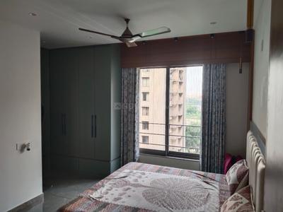 Bedroom Image of 1255 Sq.ft 3.5 BHK Apartment / Flat for rent in Malabar Exotica, Tragad Ahmedabad for Rs. 43000