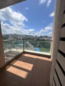 Balcony Image of 1250 Sq.ft 3 BHK Apartment / Flat for rent in Sus Pune for Rs. 35000