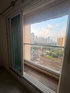 Balcony Image of 650 Sq.ft 1.5 BHK Apartment / Flat for rent in Dosti West County Oak, Thane West Thane for Rs. 30000