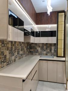 Kitchen Image of 810 Sq.ft 3 BHK Apartment / Flat for sale in The Shiva Luxury Homes, Razapur Khurd New Delhi for Rs. 4900000