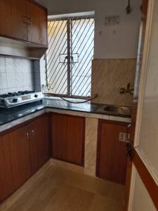 Kitchen Image of 500 Sq.ft 1 BHK Builder Floor for rent in Arya Chittaranjan Park, Chittaranjan Park New Delhi for Rs. 27500