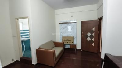 Living Room Image of 600 Sq.ft 1 BHK Builder Floor for rent in Mahadevapura Bengaluru for Rs. 26999