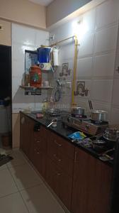 Kitchen Image of 399 Sq.ft 1 BHK Apartment / Flat for sale in Shital Sumati Sanidhya, Ghanteshwer Rajkot for Rs. 1500000