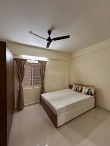 Bedroom Image of 1300 Sq.ft 2 BHK Apartment / Flat for rent in Hennur Bengaluru for Rs. 42000