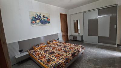 Bedroom Image of 1300 Sq.ft 3 BHK Apartment / Flat for rent in LHP Tanishk Enclave, Chandkheda Ahmedabad for Rs. 45000