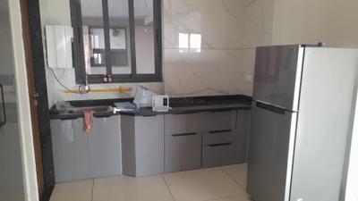 Kitchen Image of 1800 Sq.ft 3 BHK Apartment / Flat for rent in PDPU Road Gandhinagar for Rs. 32000