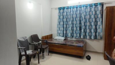 Living Room Image of 450 Sq.ft 1 BHK Apartment / Flat for rent in APAK Ajinkya Towers, Charholi Budruk Pune for Rs. 17000