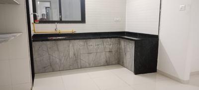 Kitchen Image of 1185 Sq.ft 2 BHK Apartment / Flat for rent in Shiven Garnet Block A To F, Dahin Nagar Surat for Rs. 16500