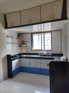 Kitchen Image of 825 Sq.ft 2 BHK Apartment / Flat for rent in MHADA Ajmera Colony, Pimpri Pune for Rs. 27000