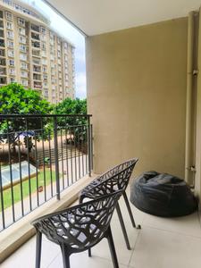 Living Room Image of 1634 Sq.ft 3 BHK Apartment / Flat for rent in Bhartiya Nikoo Homes Phase 2, Tirumanahalli Bengaluru for Rs. 49000