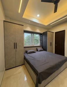 Bedroom Image of 400 Sq.ft 1 RK Apartment / Flat for rent in Vijay Nagar Indore for Rs. 13100