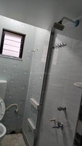 Bathroom Image of 350 Sq.ft 1 RK Villa for rent in Keshtopur Kolkata for Rs. 7000