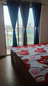 Bedroom Image of 840 Sq.ft 2 BHK Apartment / Flat for rent in Geras Planet Of Joy, Upper Kharadi Pune for Rs. 30000
