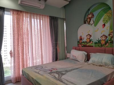Bedroom Image of 1550 Sq.ft 3 BHK Apartment / Flat for sale in Millennium Celesta, Kharghar Navi Mumbai for Rs. 16800000